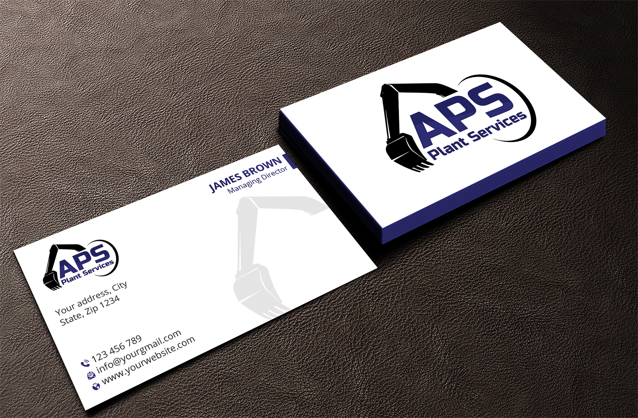 Business Card Design by Expert Bappy for APS Plant Services | Design #33134018