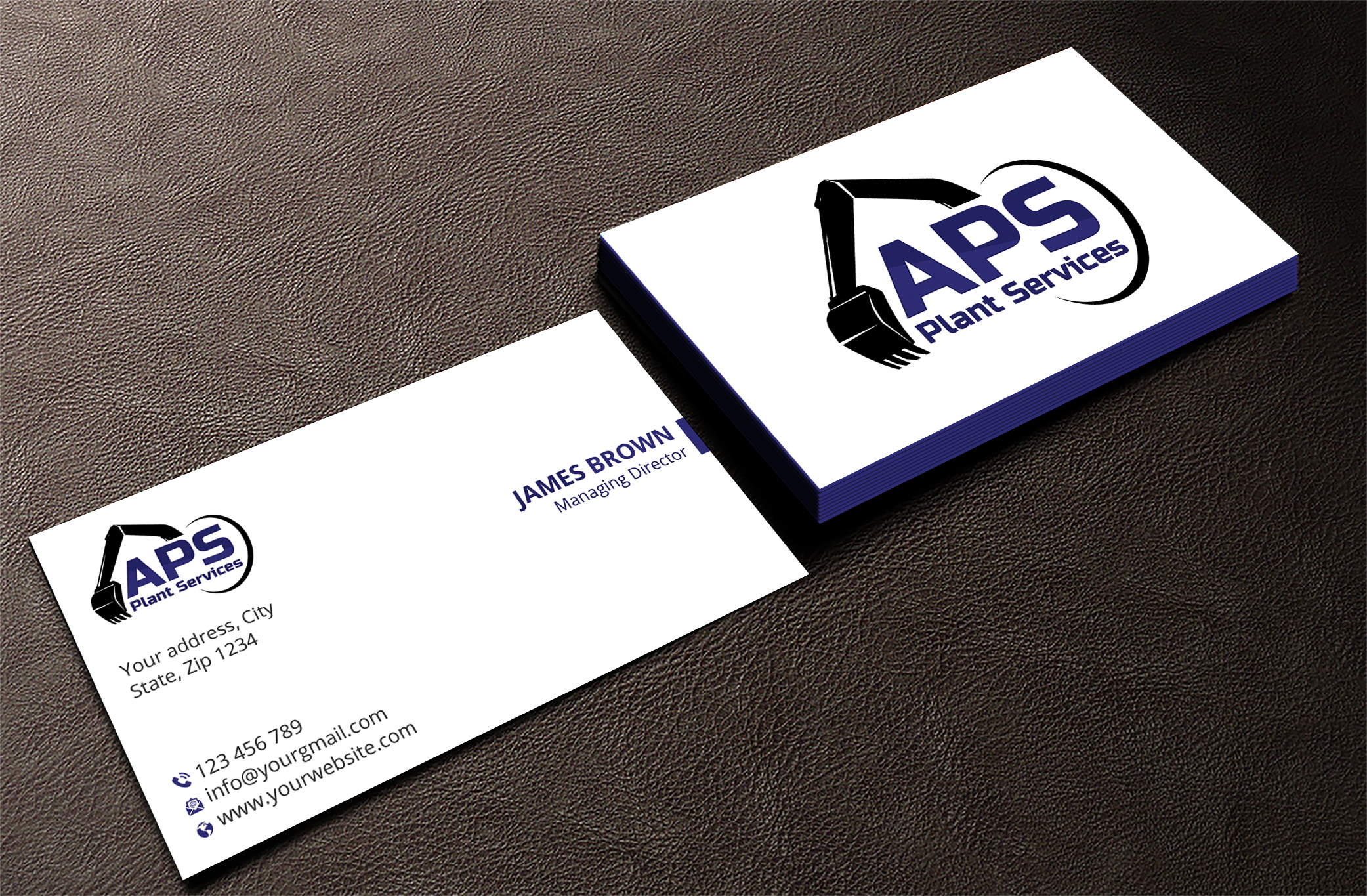 Business Card Design by Expert Bappy for APS Plant Services | Design #33134019