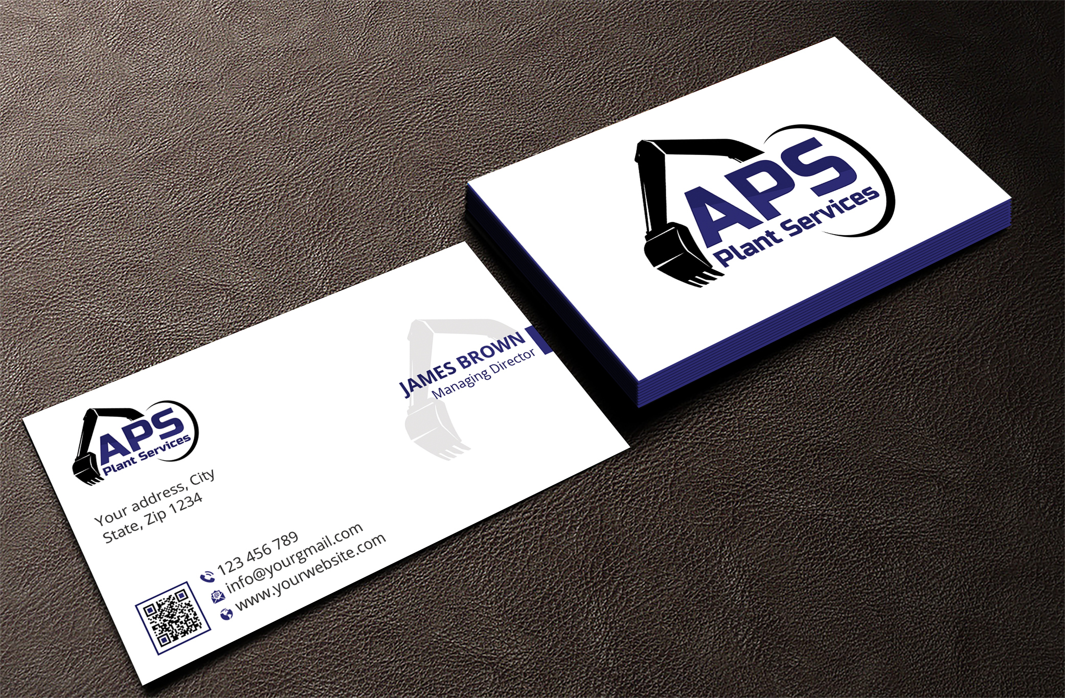 Business Card Design by Expert Bappy for APS Plant Services | Design #33134034