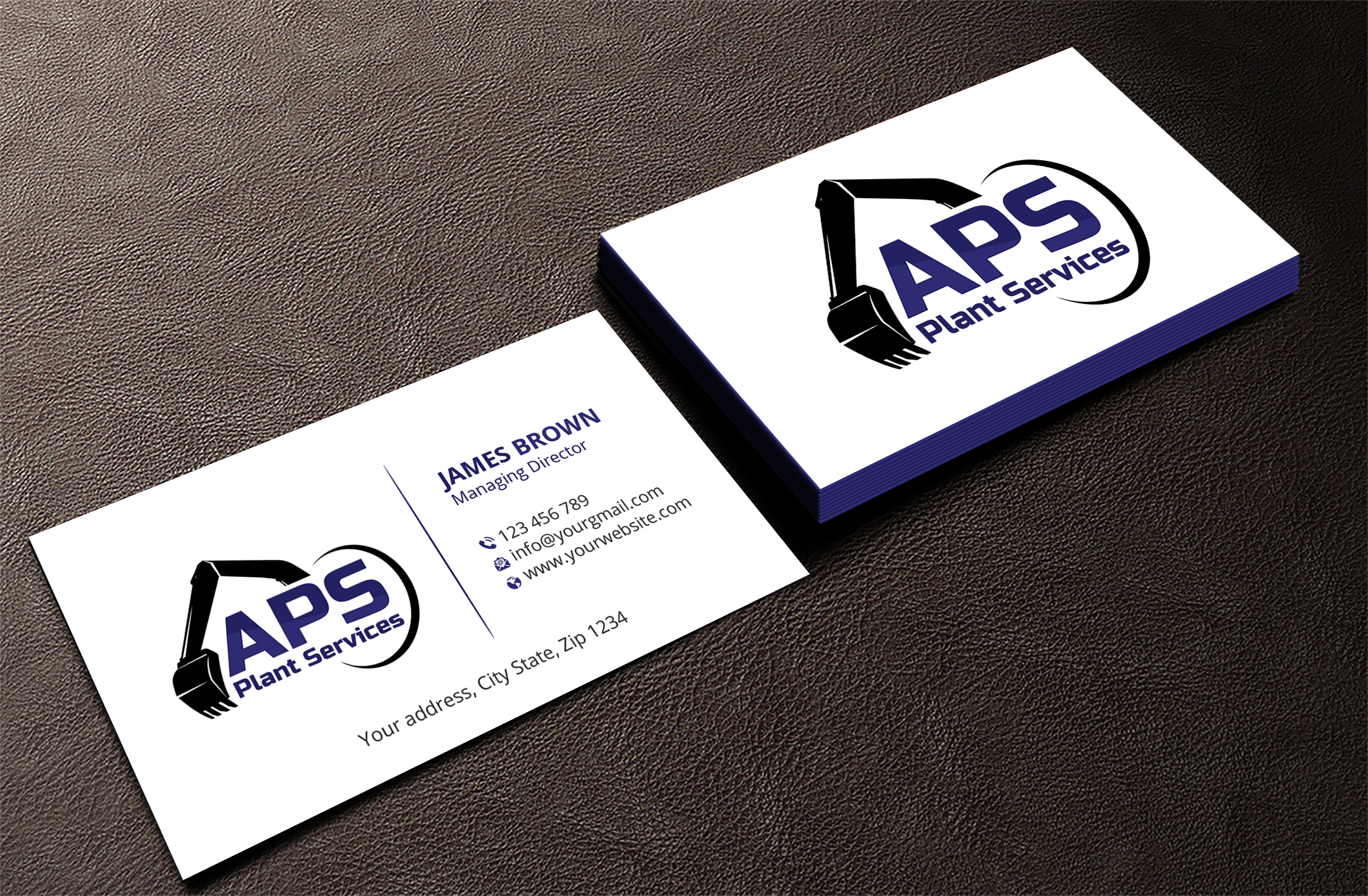 Business Card Design by Expert Bappy for APS Plant Services | Design #33134104