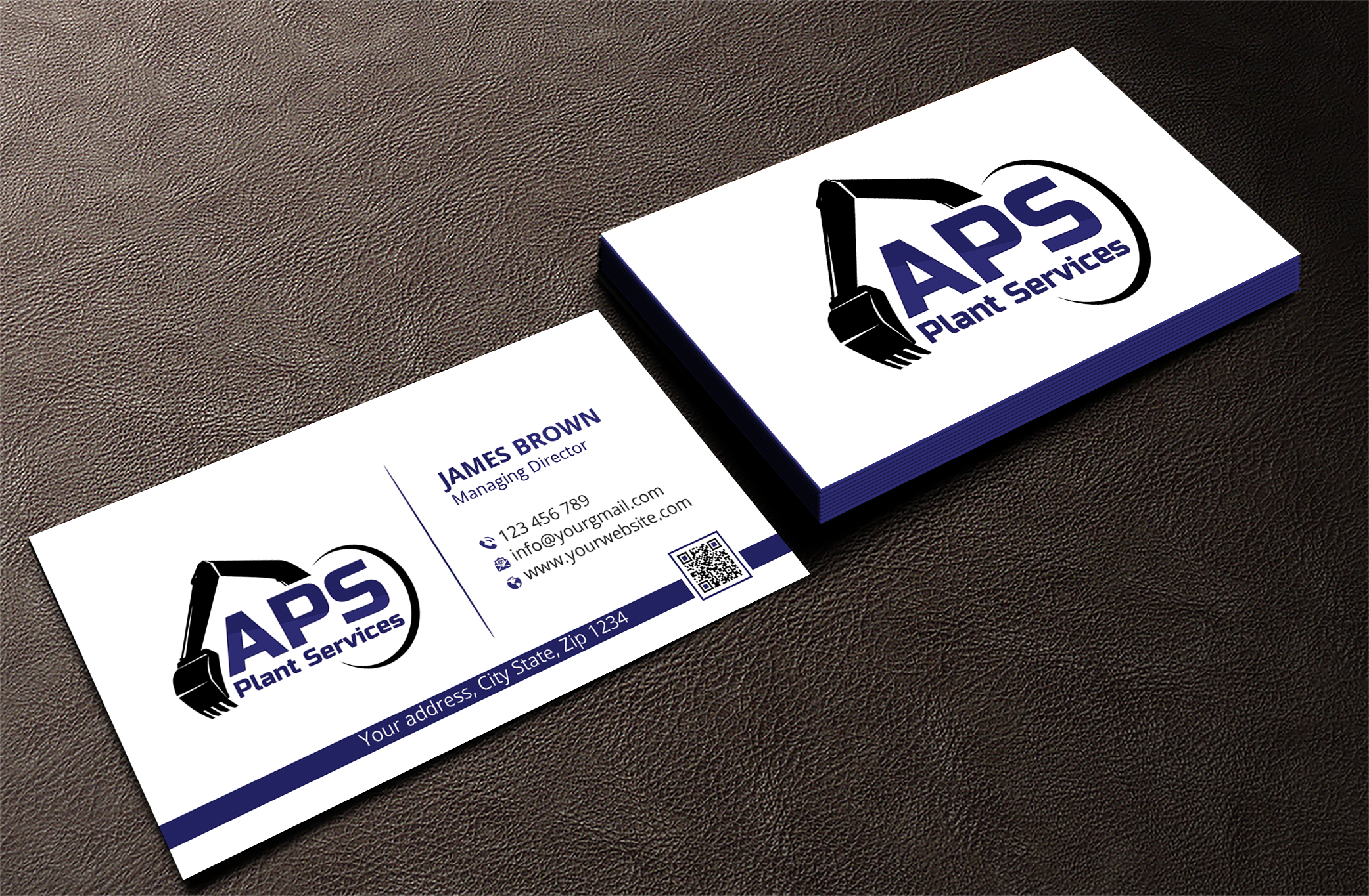 Business Card Design by Expert Bappy for APS Plant Services | Design #33134960