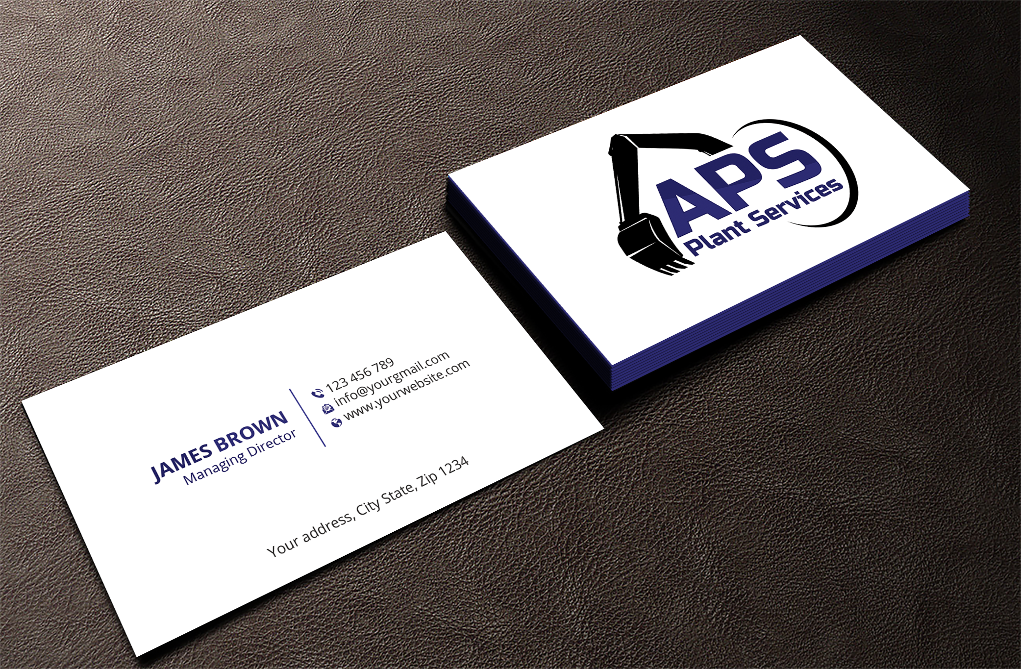 Business Card Design by Expert Bappy for APS Plant Services | Design #33134988