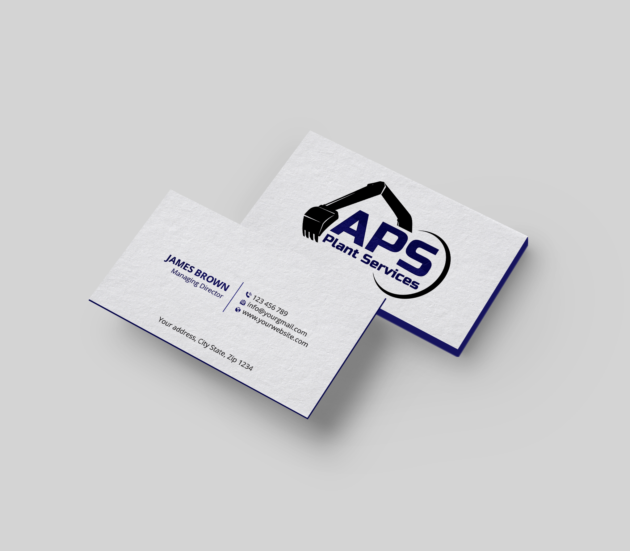 Business Card Design by Expert Bappy for APS Plant Services | Design #33135014