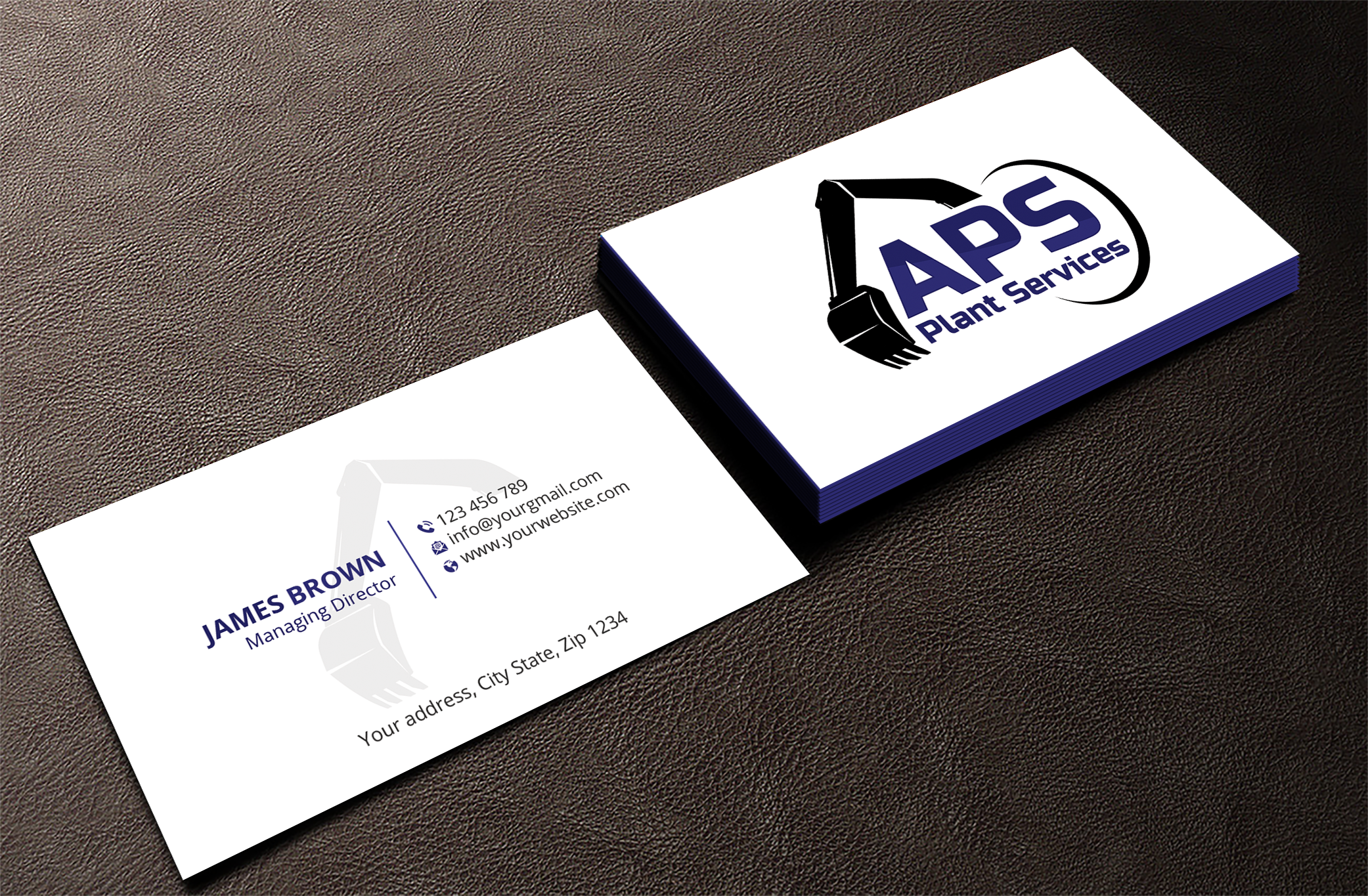 Business Card Design by Expert Bappy for APS Plant Services | Design #33135043