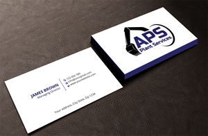 Business Card Design by Expert Bappy for APS Plant Services | Design: #33135045