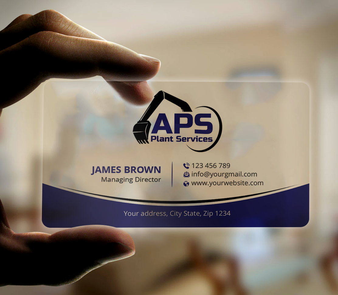 Business Card Design by Expert Bappy for APS Plant Services | Design #33135264