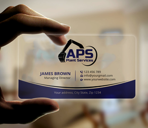 Business Card Design by Expert Bappy for APS Plant Services | Design: #33135264