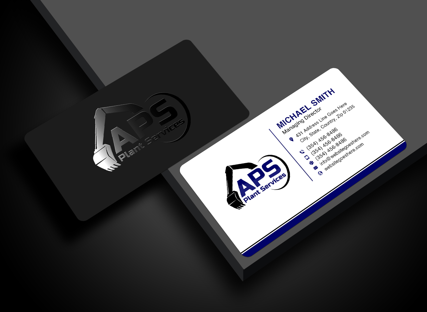 Diseño de Tarjeta de Presentación por Sun Moon Graphic Designer para APS Plant Services | Diseño #33133856