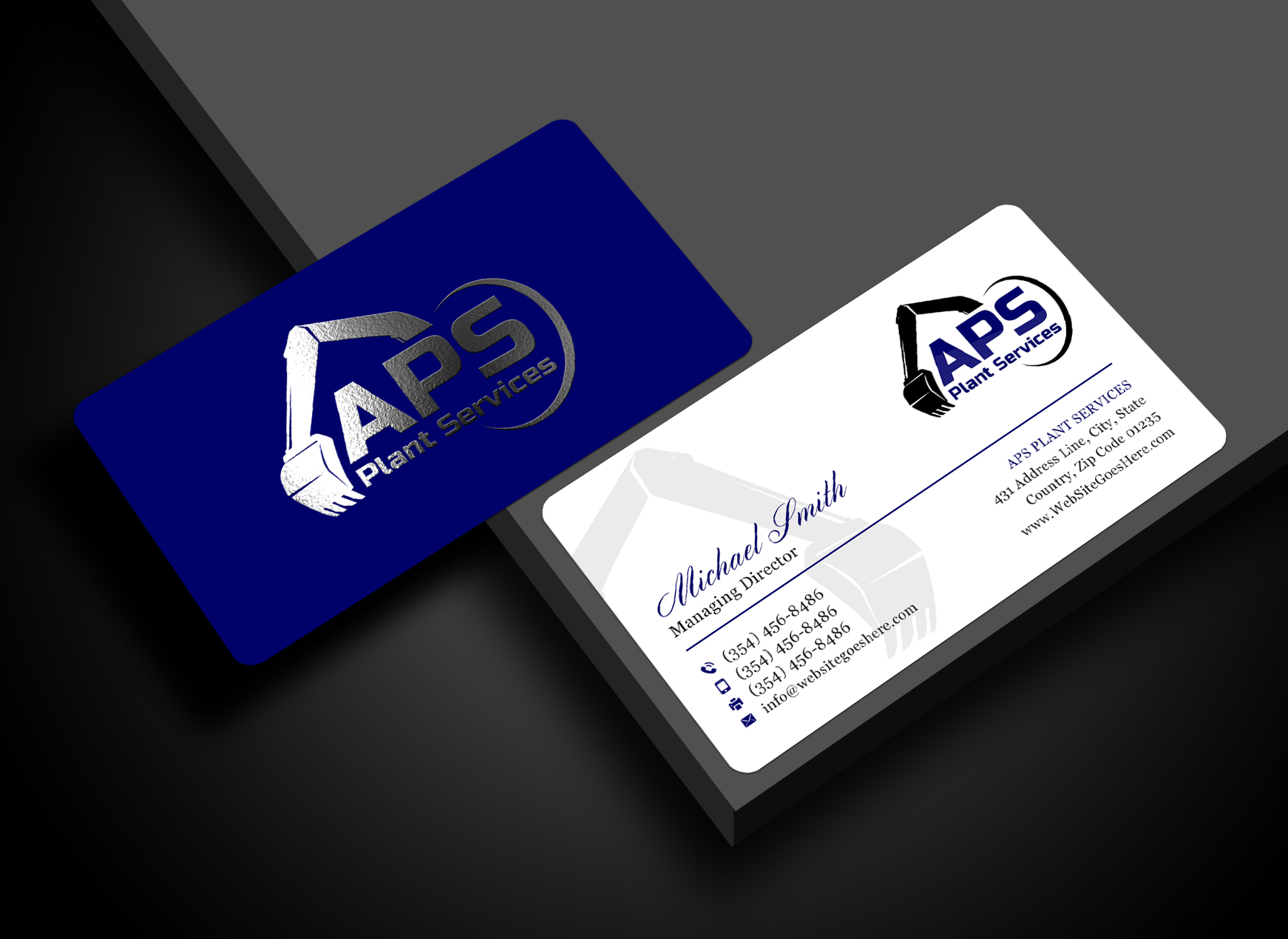 Diseño de Tarjeta de Presentación por Sun Moon Graphic Designer para APS Plant Services | Diseño #33133857