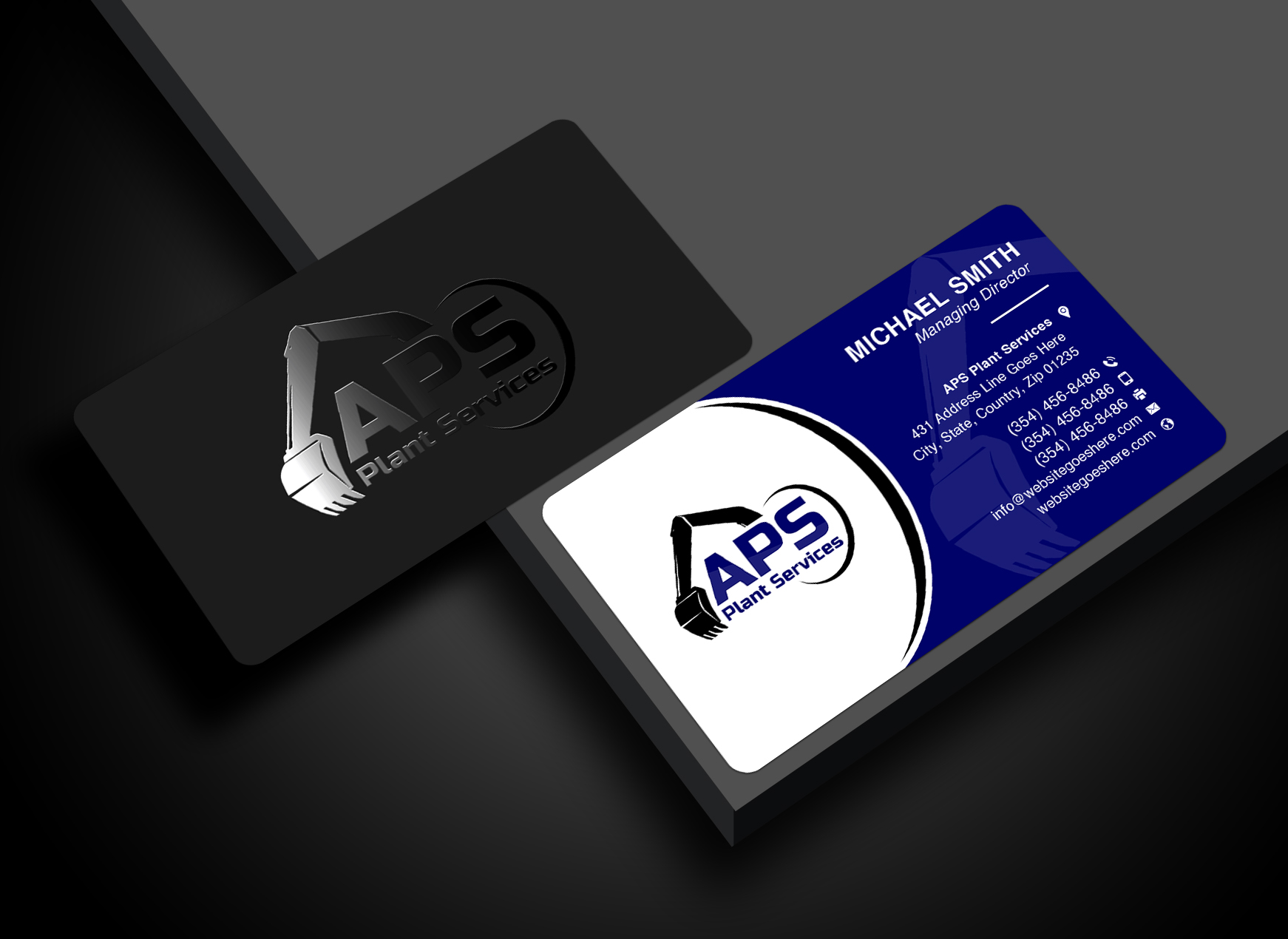 Diseño de Tarjeta de Presentación por Sun Moon Graphic Designer para APS Plant Services | Diseño #33133862