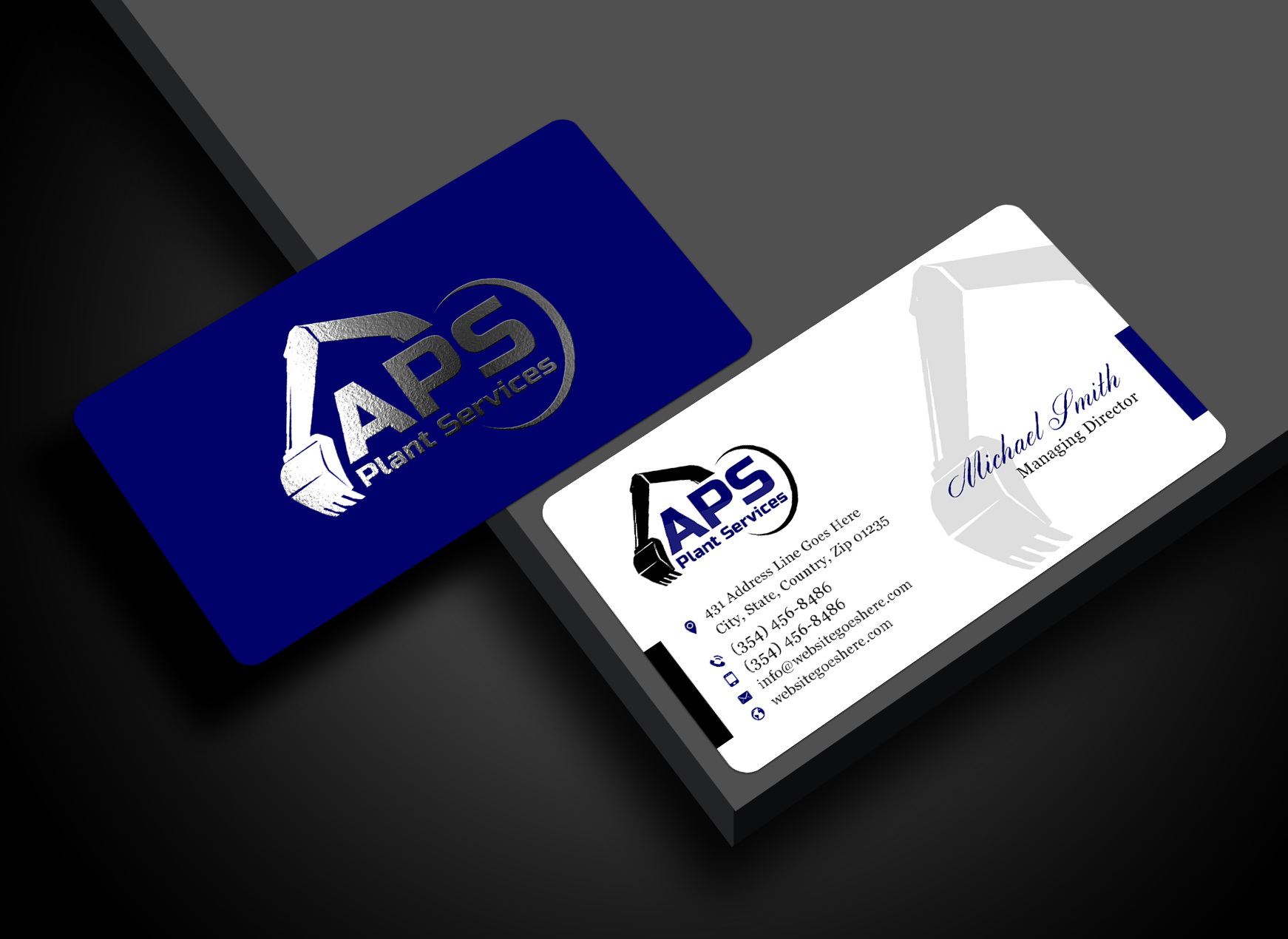 Business Card Design by Sun Moon Graphic Designer for APS Plant Services | Design #33133863