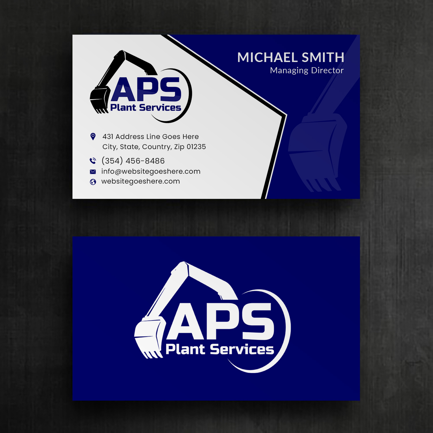 Business Card Design by Sun Moon Graphic Designer for APS Plant Services | Design #33134245