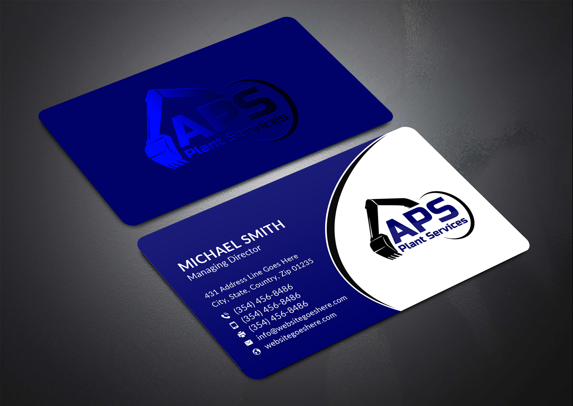 Diseño de Tarjeta de Presentación por Sun Moon Graphic Designer para APS Plant Services | Diseño #33134246