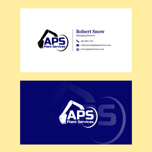 Business Card Design by Eggsstudios for APS Plant Services | Design: #33148535
