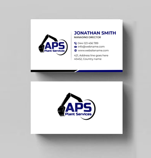 Business Card Design by spks for APS Plant Services | Design #33142930