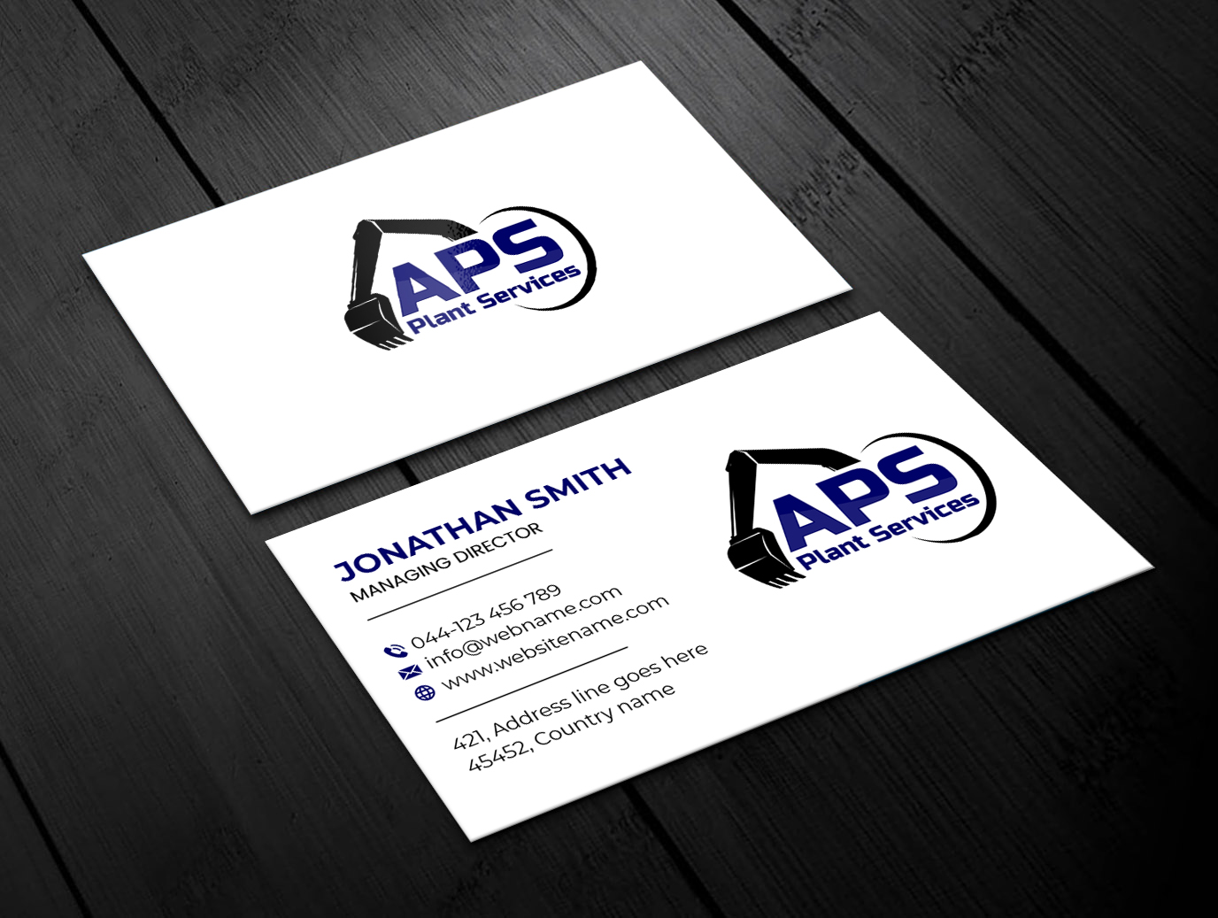 Business Card Design by spks for APS Plant Services | Design #33143033