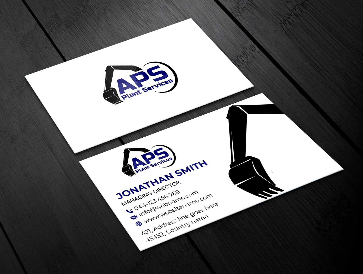Business Card Design by spks for APS Plant Services | Design #33143072