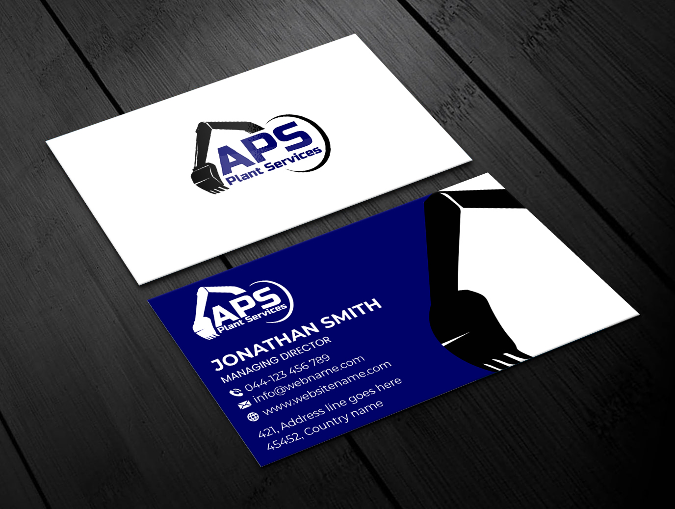 Business Card Design by spks for APS Plant Services | Design #33143138