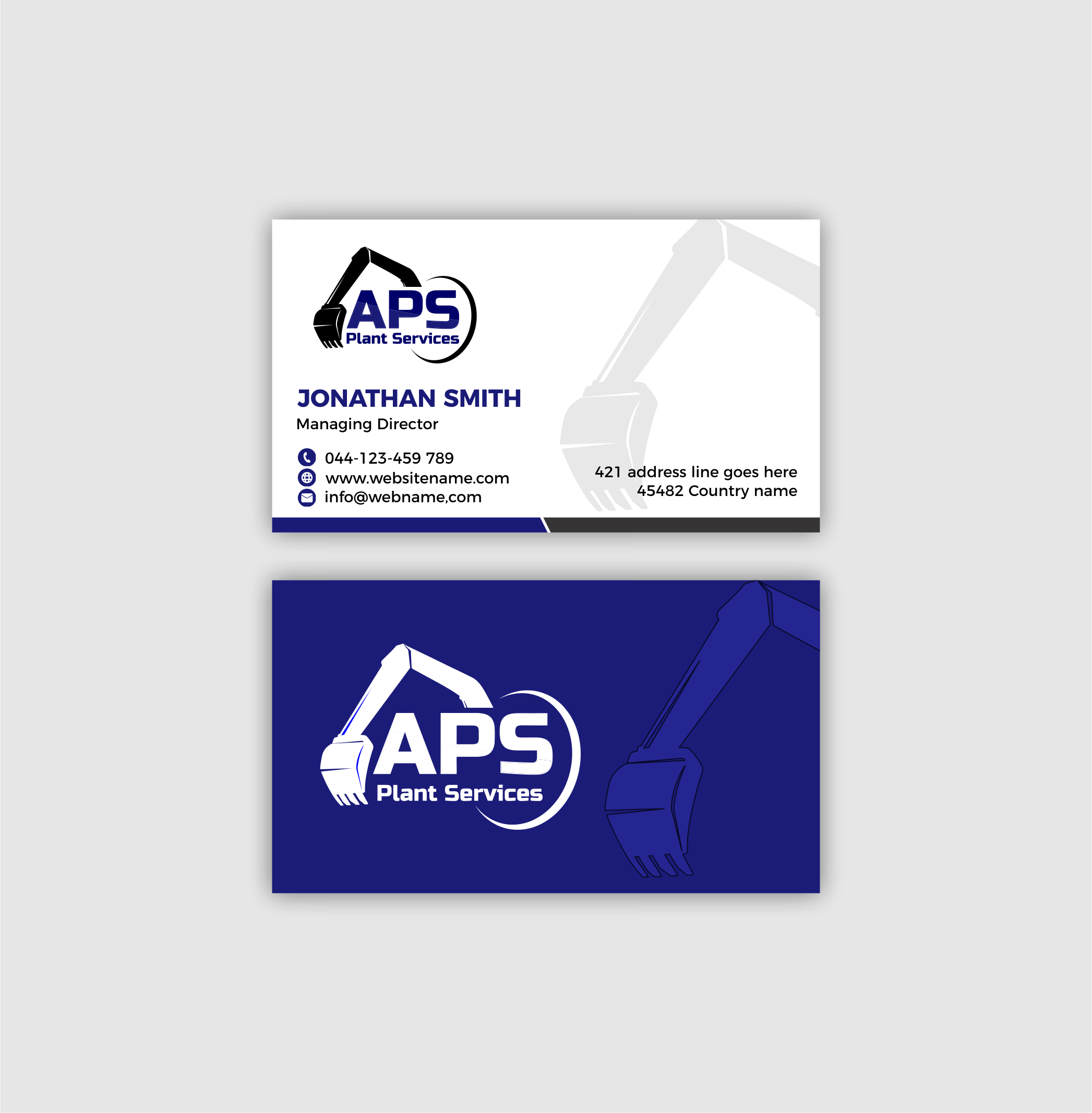 Business Card Design by designer1975 for APS Plant Services | Design #33134162