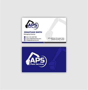 Business Card Design by designer1975 for APS Plant Services | Design #33134162