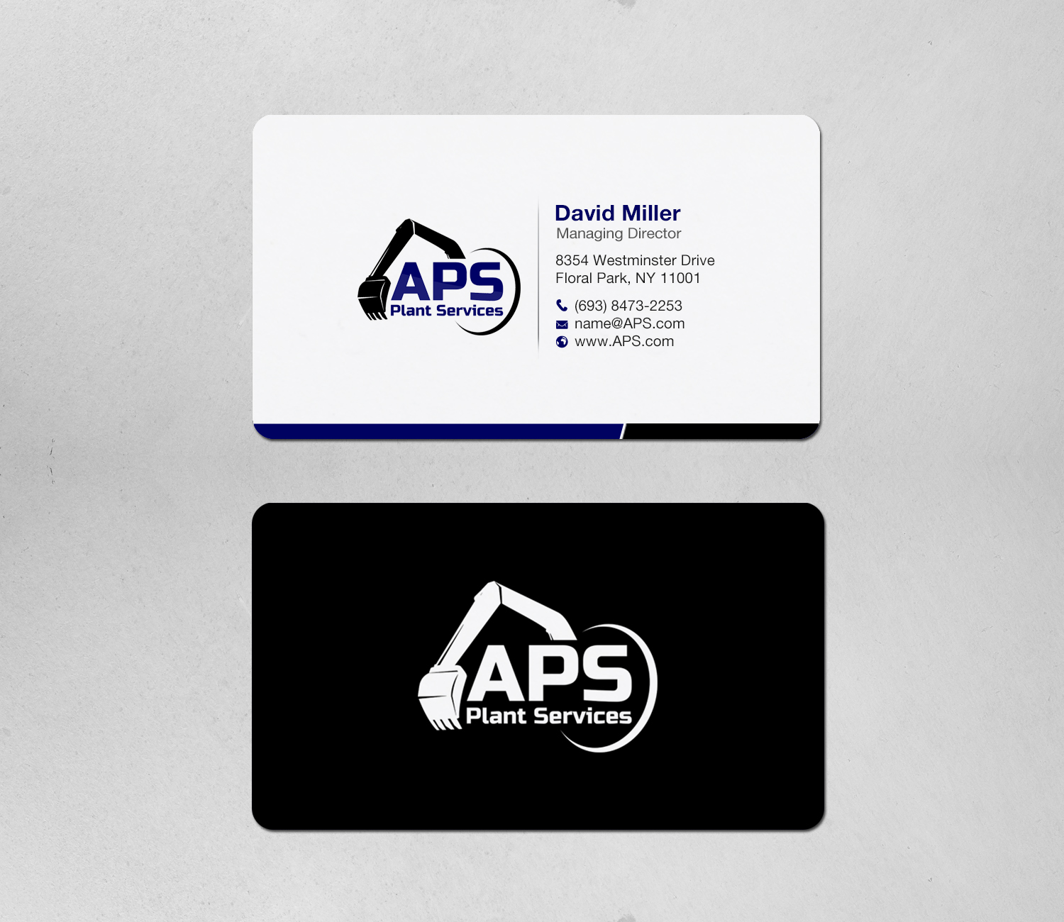 Business Card Design by Brand aid for APS Plant Services | Design #33134913