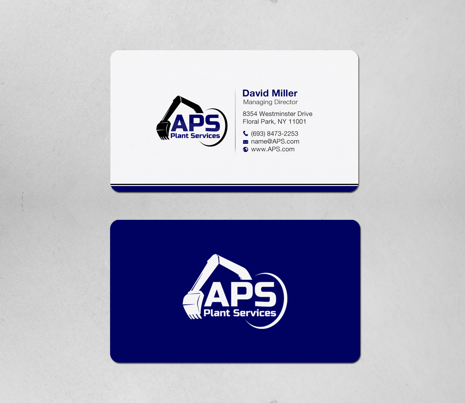Business Card Design by Brand aid for APS Plant Services | Design #33134914