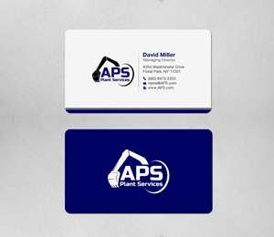 Business Card Design by Brand aid for APS Plant Services | Design: #33134914
