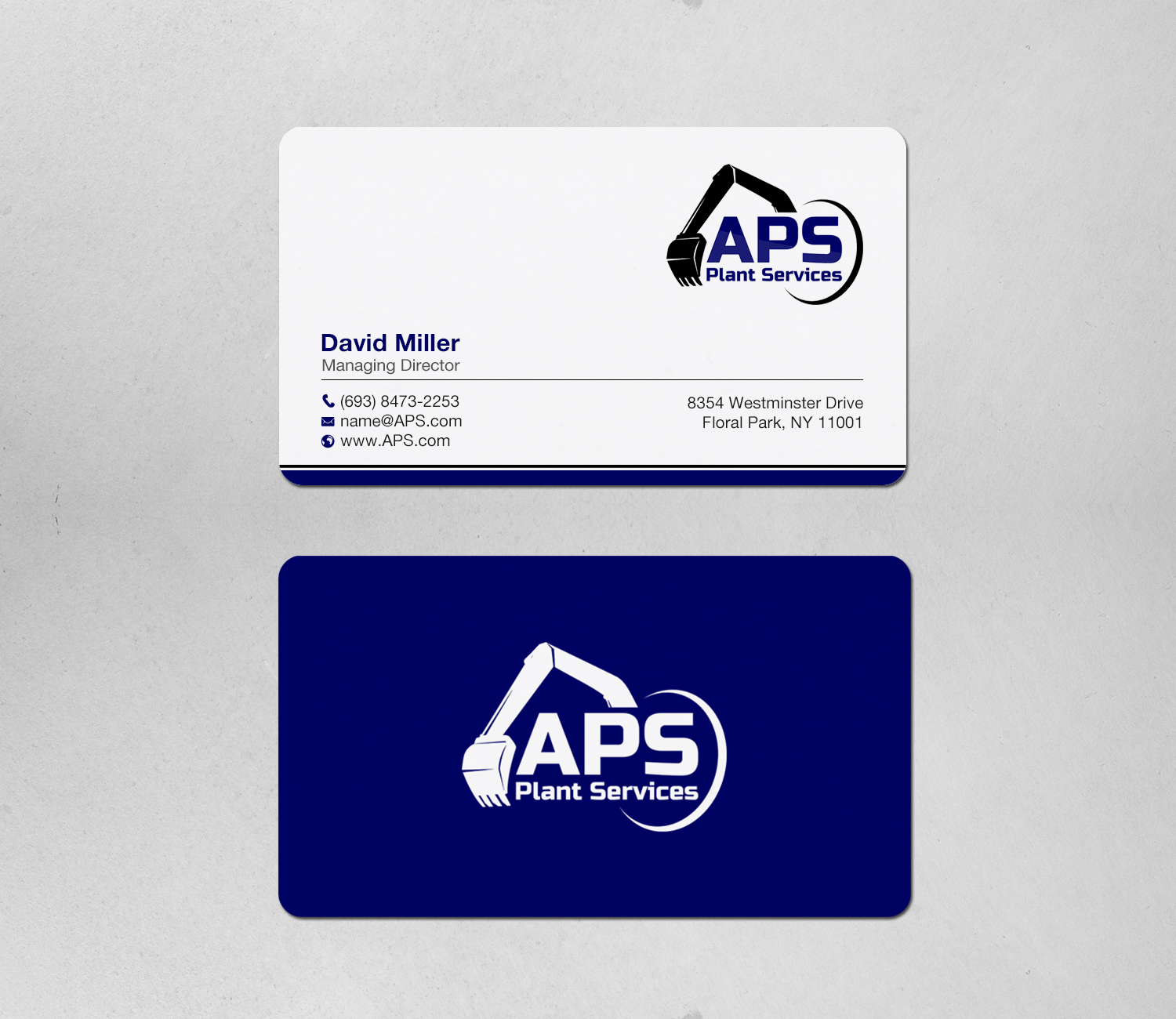 Business Card Design by Brand aid for APS Plant Services | Design #33134915