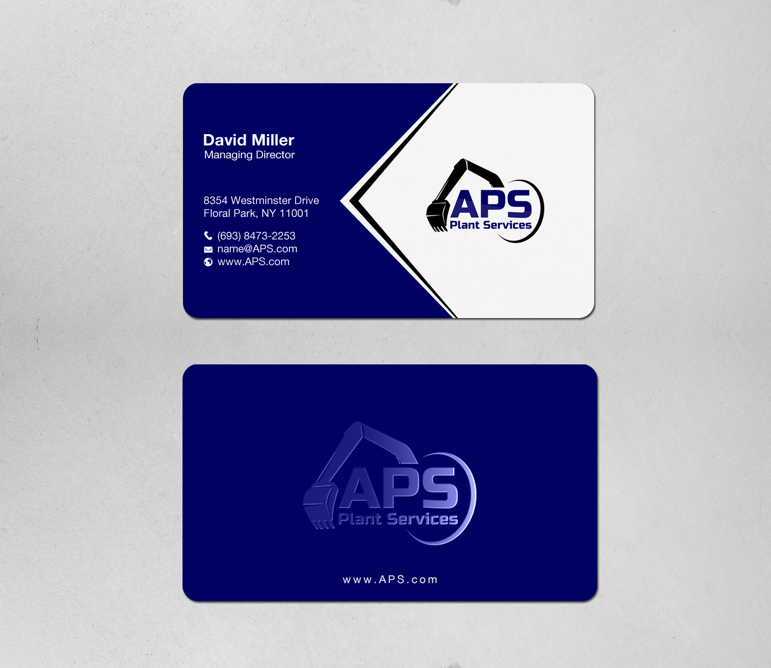 Business Card Design by Brand aid for APS Plant Services | Design #33134917