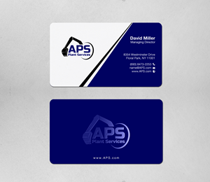 Business Card Design by Brand aid for APS Plant Services | Design: #33134918