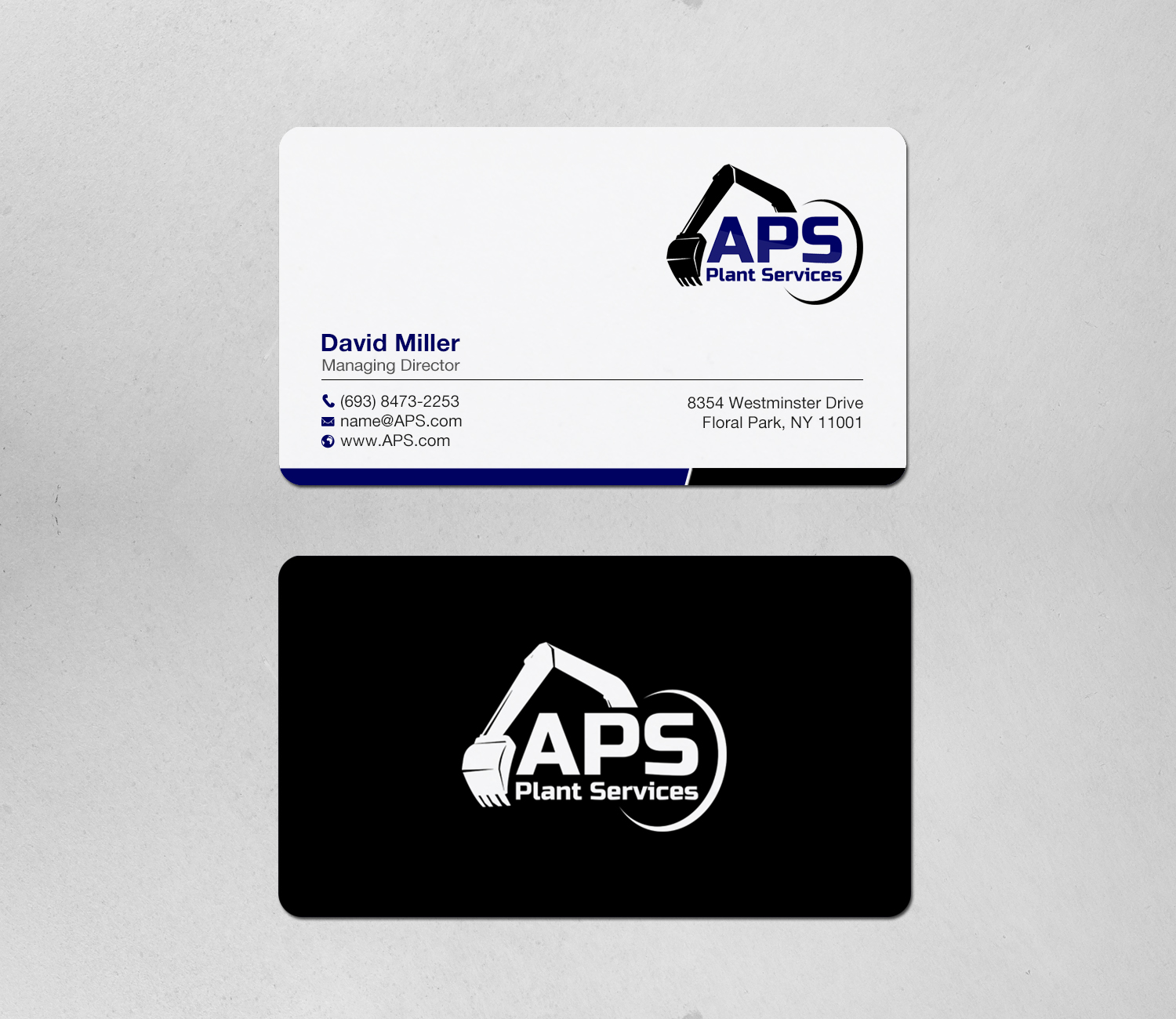 Business Card Design by Brand aid for APS Plant Services | Design #33134919