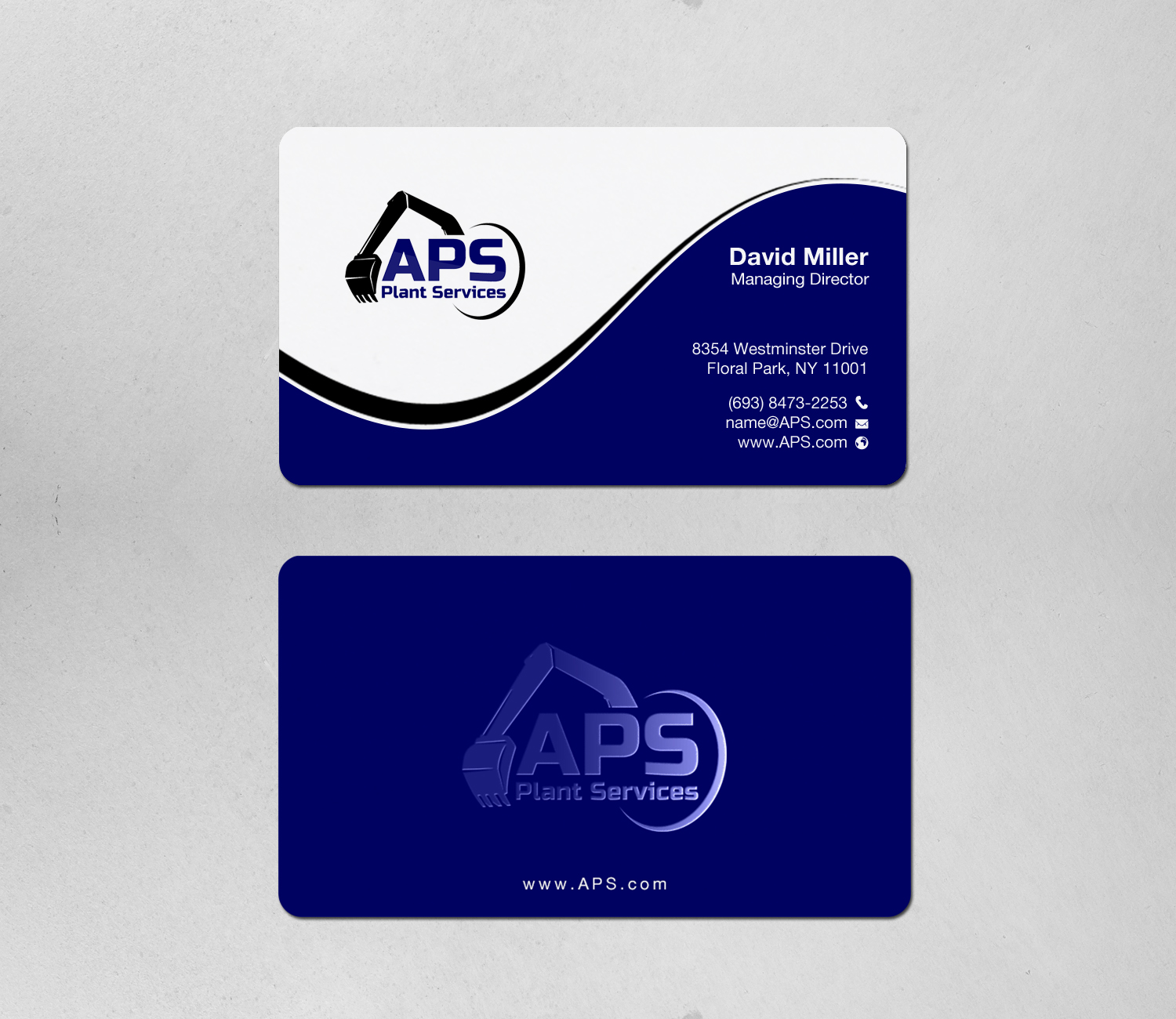 Business Card Design by Brand aid for APS Plant Services | Design #33134920