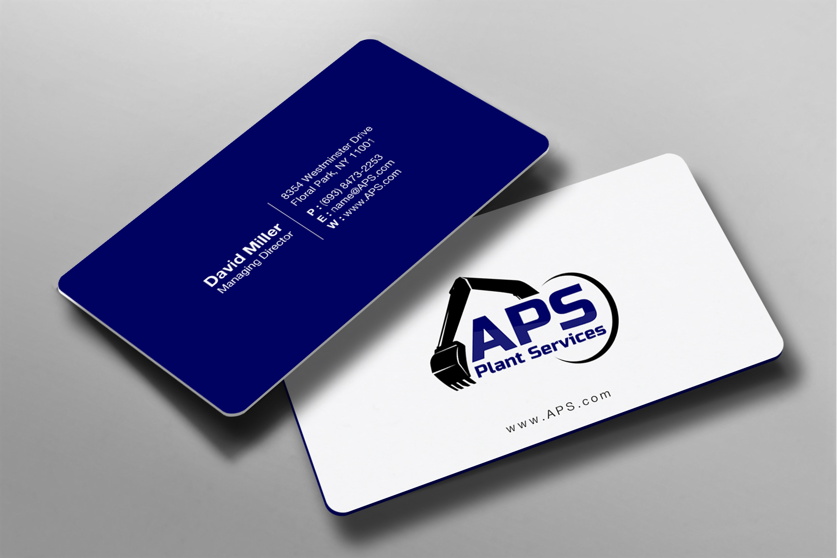Diseño de Tarjeta de Presentación por Brand aid para APS Plant Services | Diseño #33134923