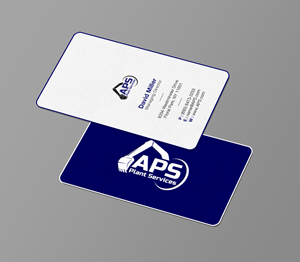 Business Card Design by Brand aid for APS Plant Services | Design: #33134928