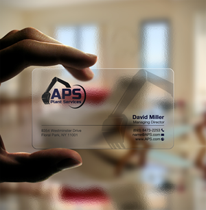 Business Card Design by Brand aid for APS Plant Services | Design: #33134938