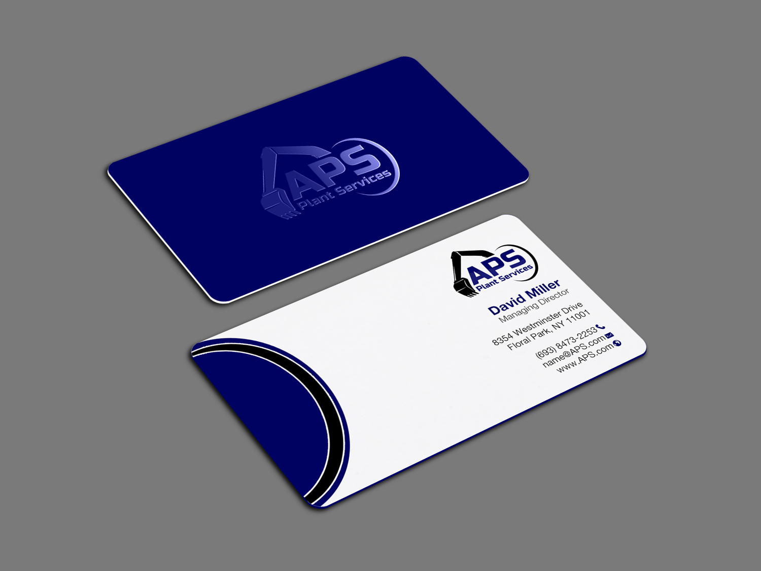 Diseño de Tarjeta de Presentación por Brand aid para APS Plant Services | Diseño #33134940