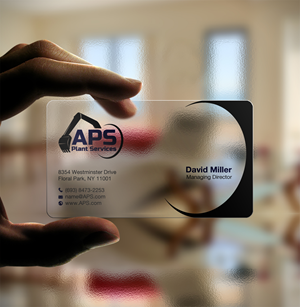 Business Card Design by Brand aid for APS Plant Services | Design: #33134941