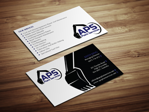 Business Card Design by Magic of Art for APS Plant Services | Design #33134992