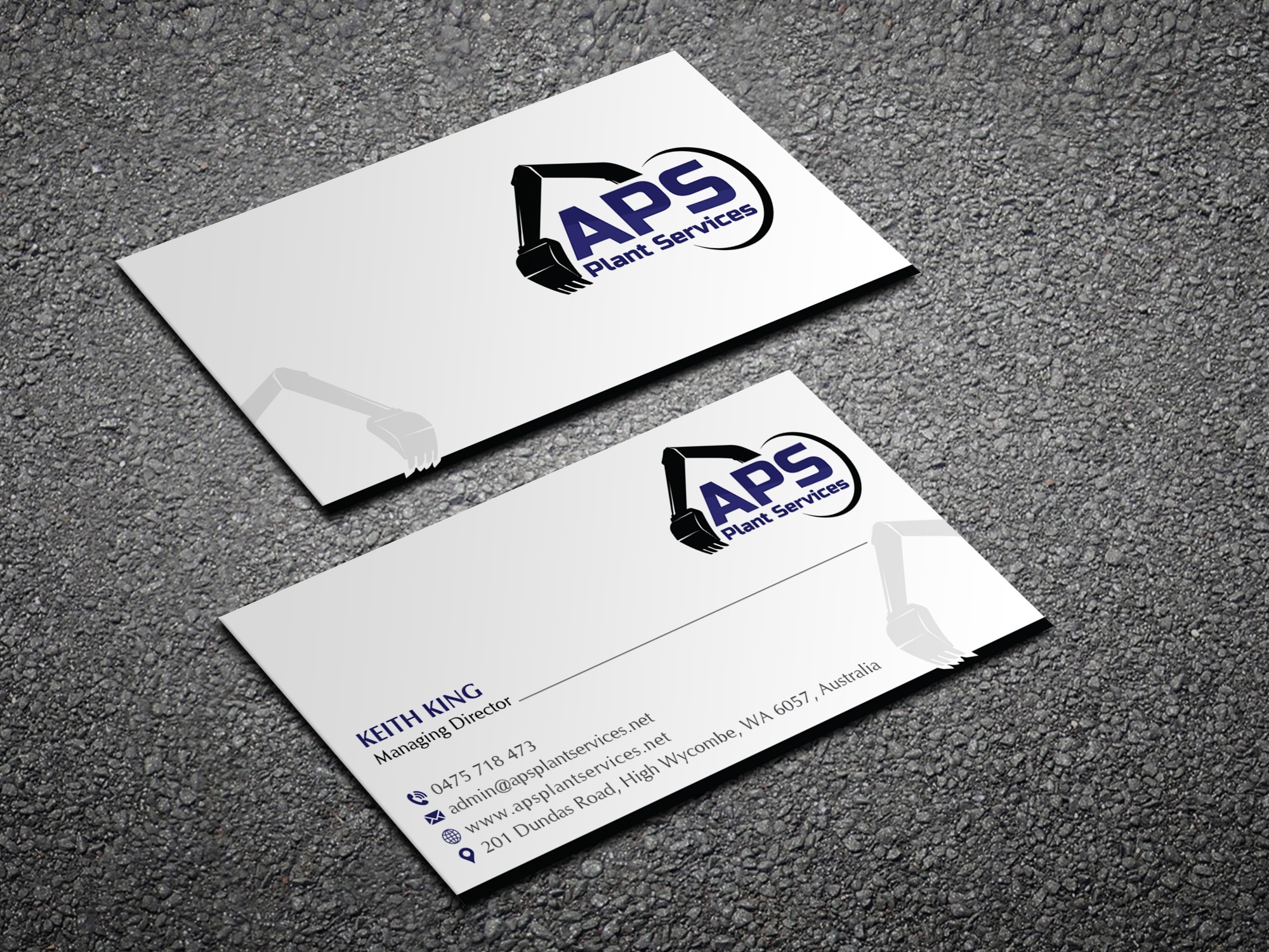 Business Card Design by Magic of Art for APS Plant Services | Design #33134996