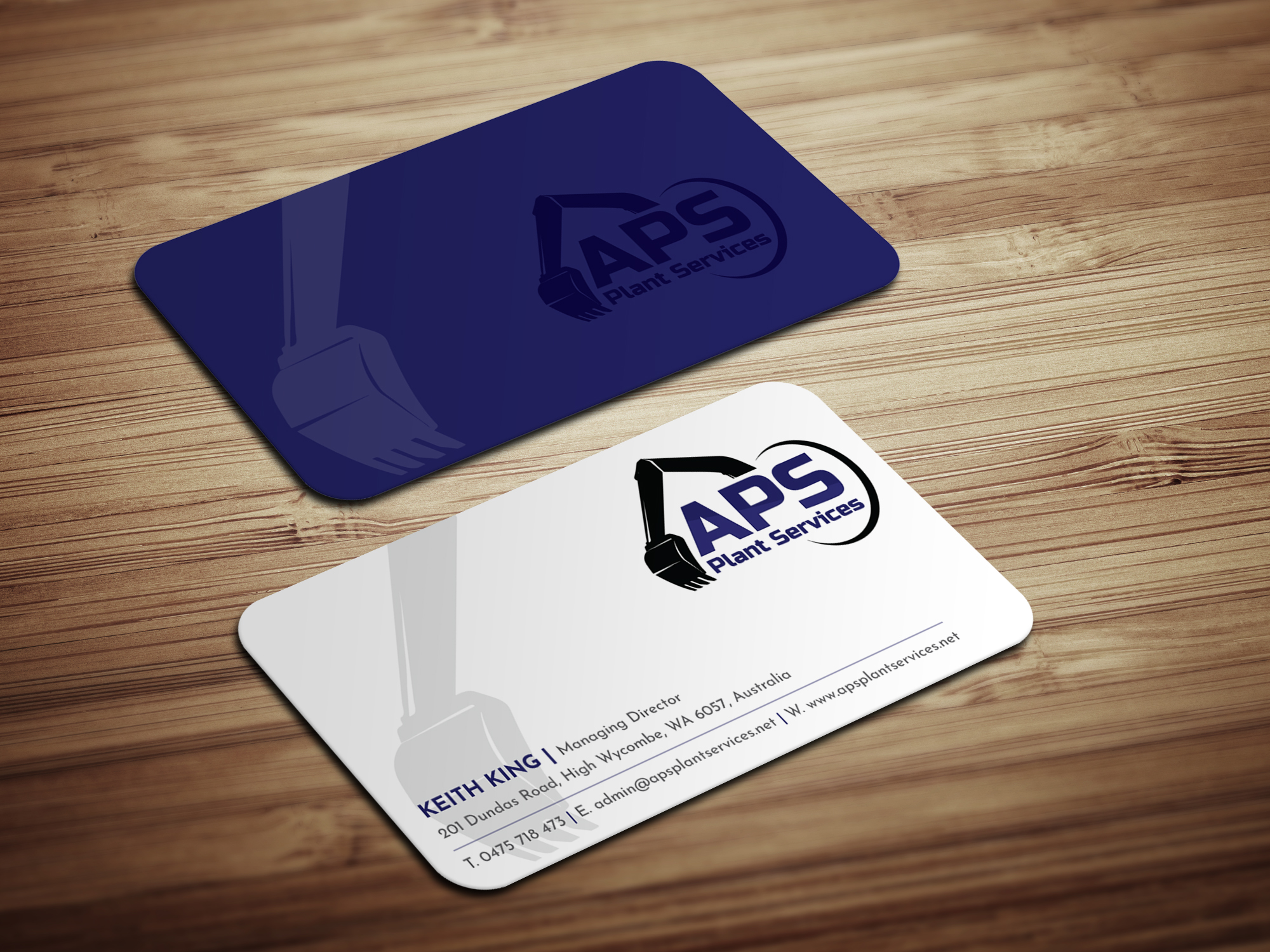 Business Card Design by Magic of Art for APS Plant Services | Design #33135002