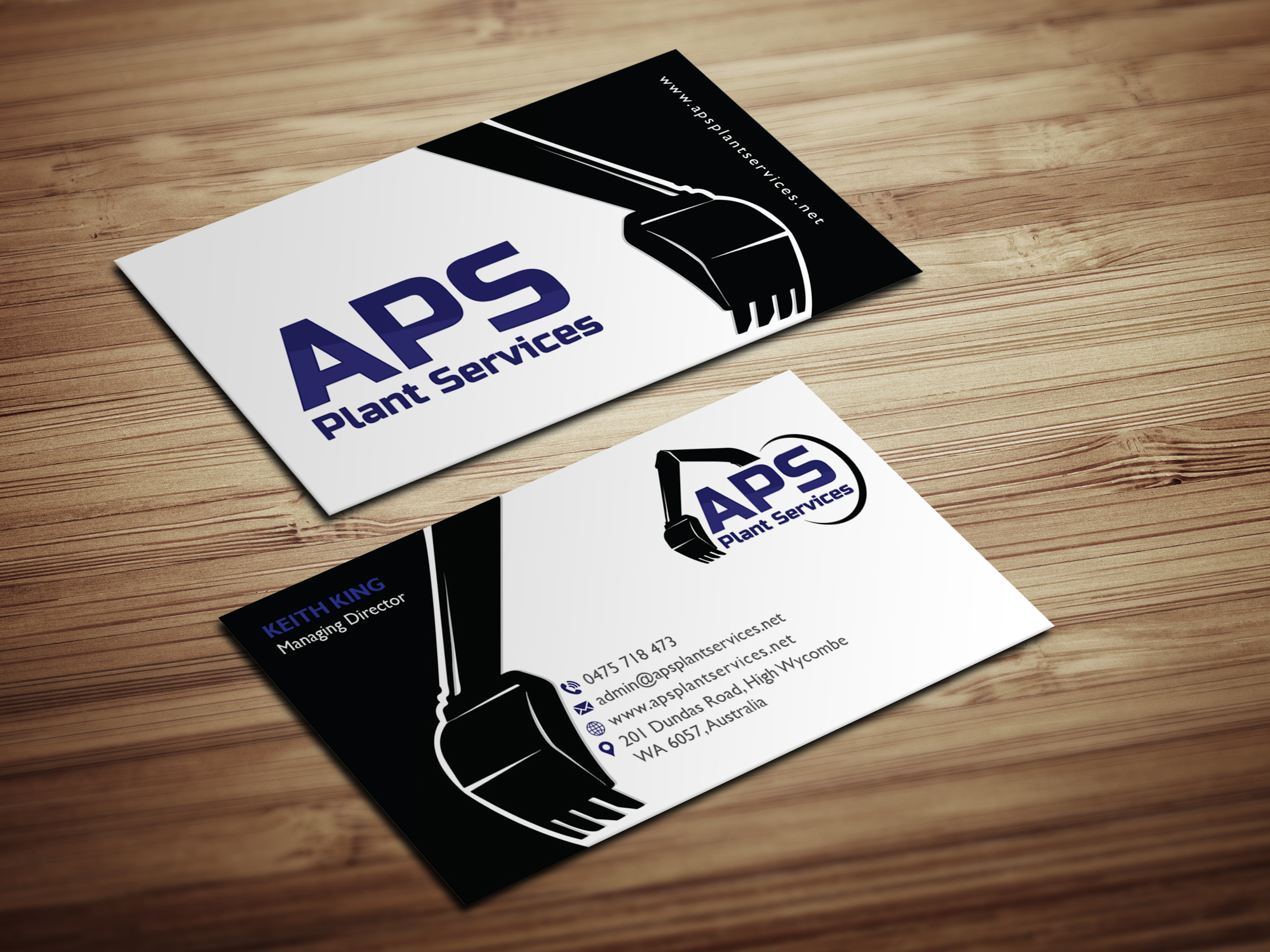 Business Card Design by Magic of Art for APS Plant Services | Design #33135003