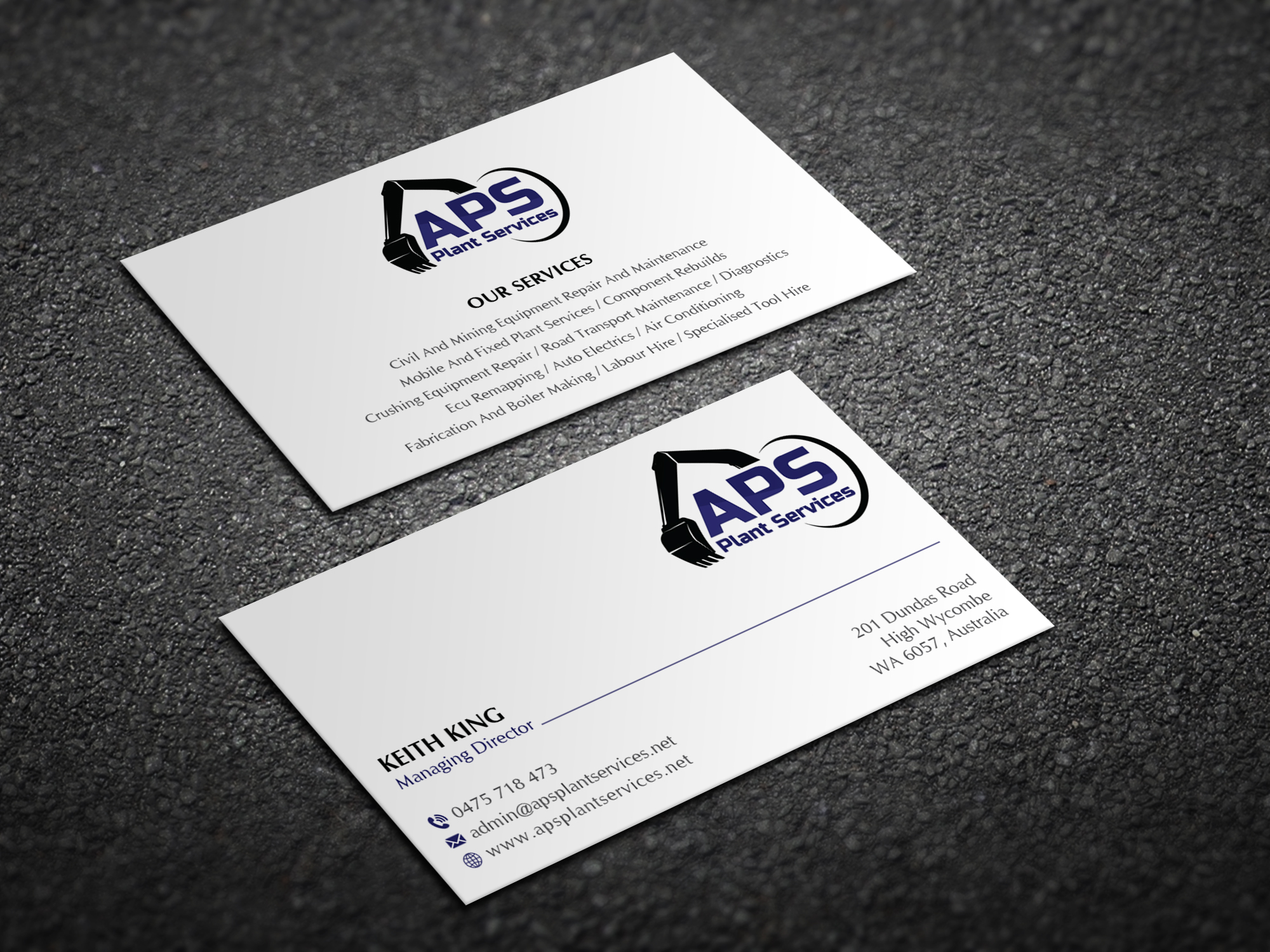 Business Card Design by Magic of Art for APS Plant Services | Design #33135009