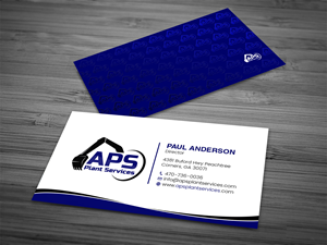 Business Card Design by Tripti Ranjan Gain for APS Plant Services | Design: #33145074