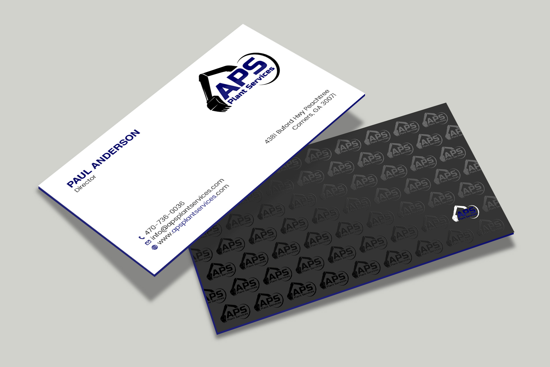 Business Card Design by Tripti Ranjan Gain for APS Plant Services | Design #33145076