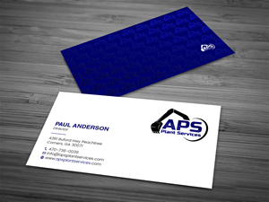 Business Card Design by Tripti Ranjan Gain for APS Plant Services | Design: #33145077