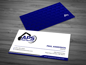 Business Card Design by Tripti Ranjan Gain for APS Plant Services | Design: #33145080