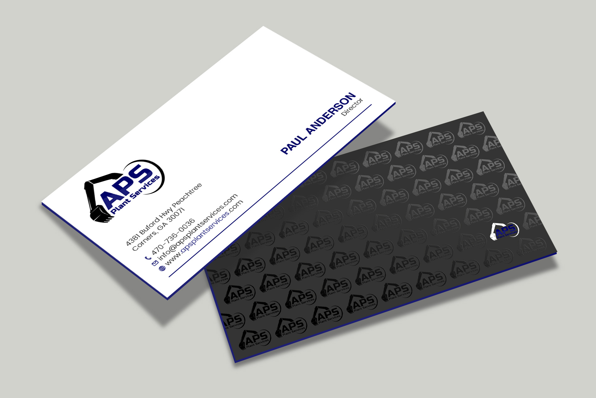 Business Card Design by Tripti Ranjan Gain for APS Plant Services | Design #33145081