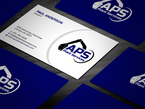Business Card Design by Tripti Ranjan Gain for APS Plant Services | Design: #33145083