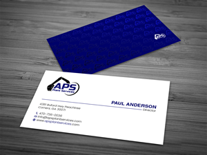 Business Card Design by Tripti Ranjan Gain for APS Plant Services | Design: #33145087