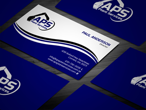 Business Card Design by Tripti Ranjan Gain for APS Plant Services | Design: #33145088